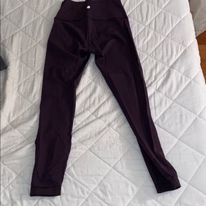 Lululemon wunder under leggings